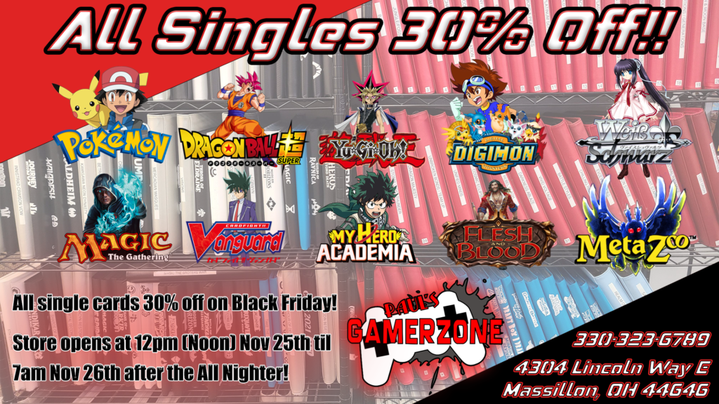 Black Friday Singles Sale