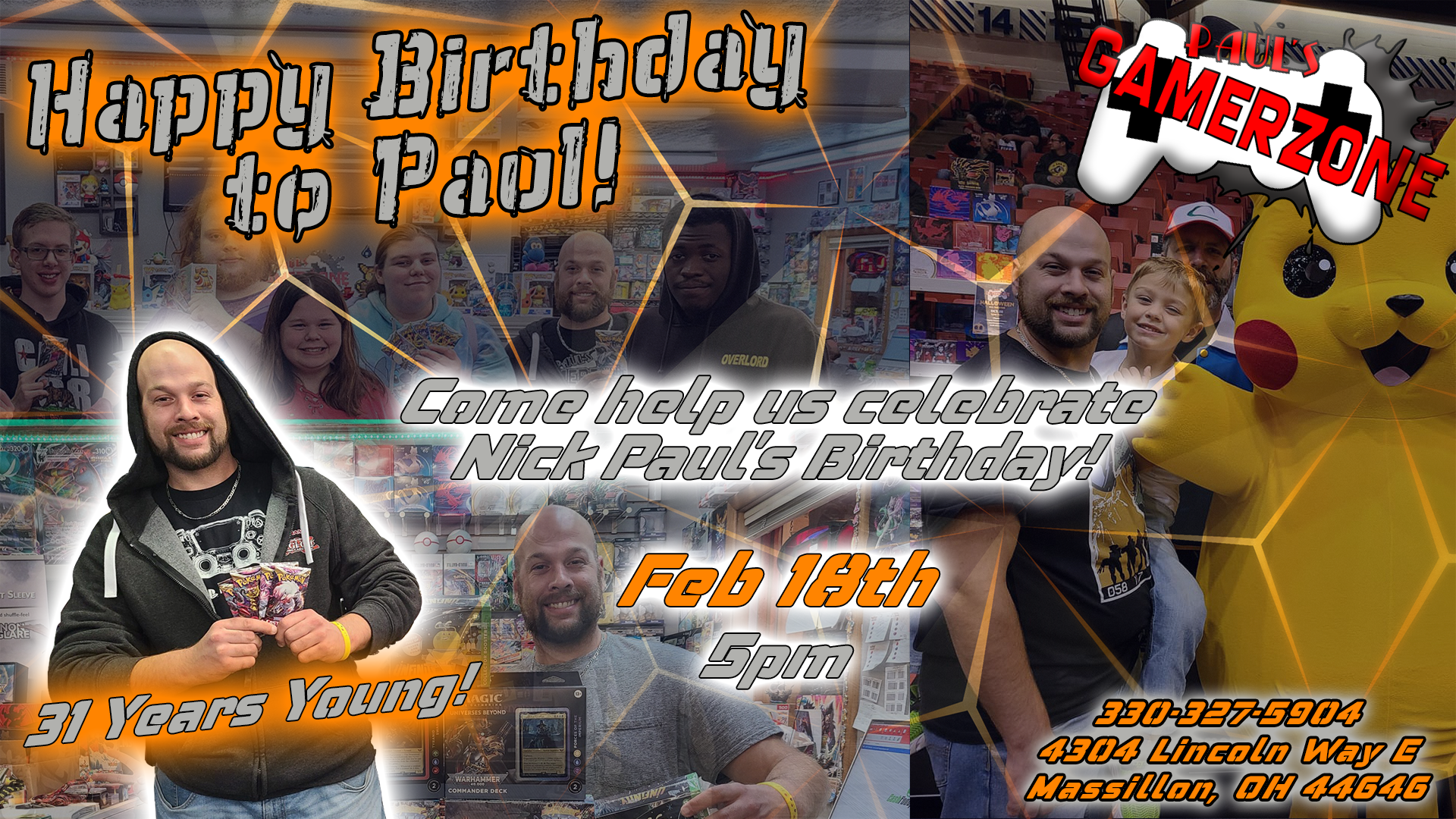 HAPPY BIRTHDAY PAUL!!!