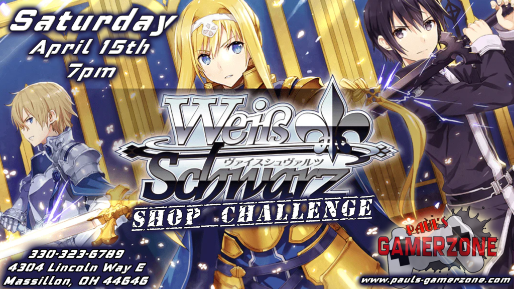 Weiss Schwarz Shop Challenge