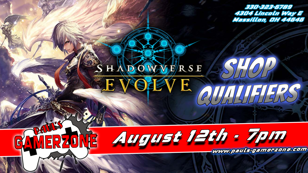 Shadowverse: Evolve Shop Qualifiers!