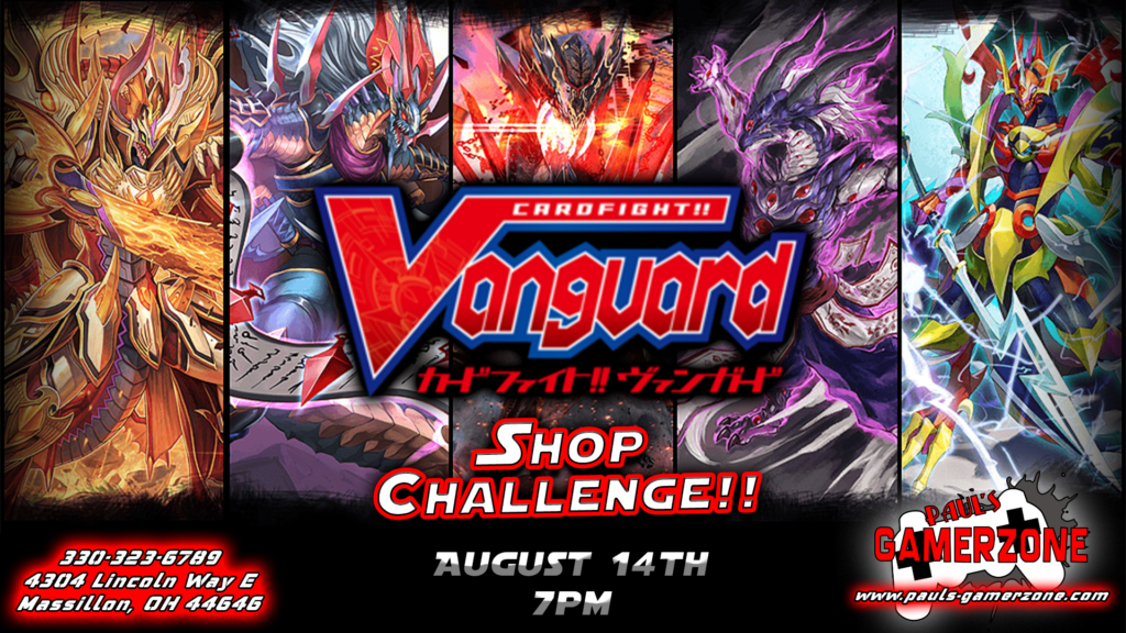 Vanguard Shop Challenge!