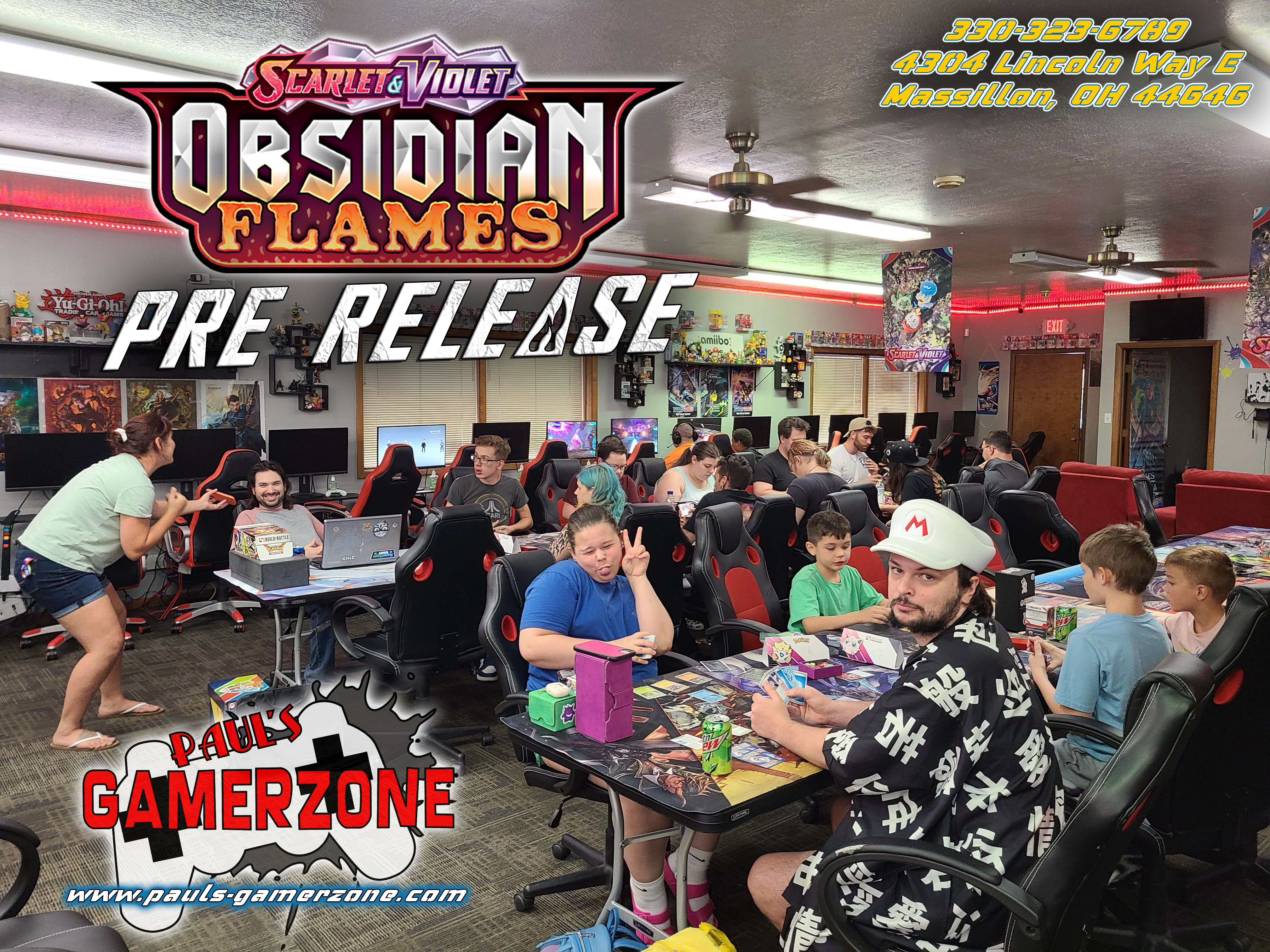 Obsidian Flames Pre Release!