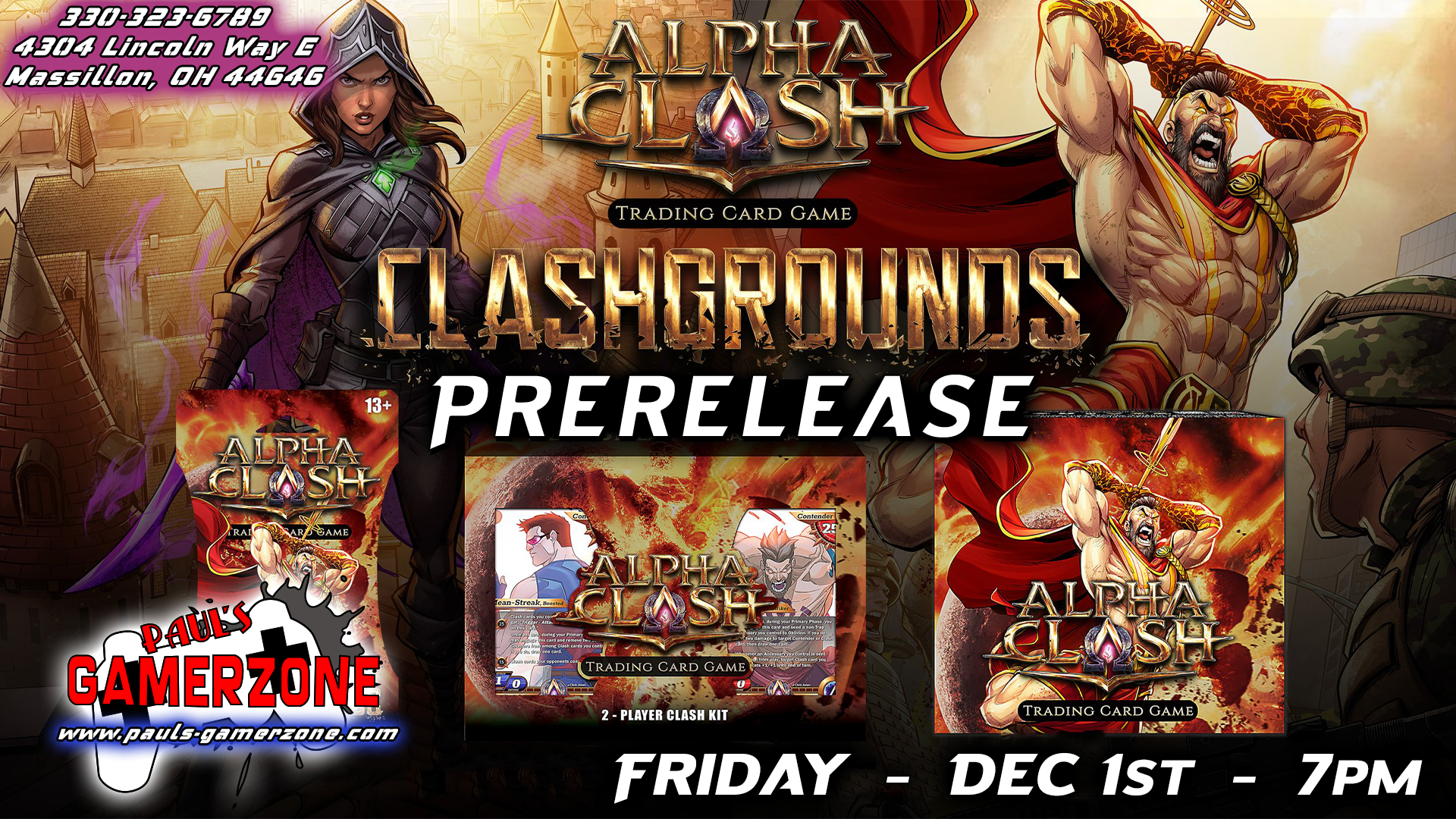 Alpha Clash Prerelease!