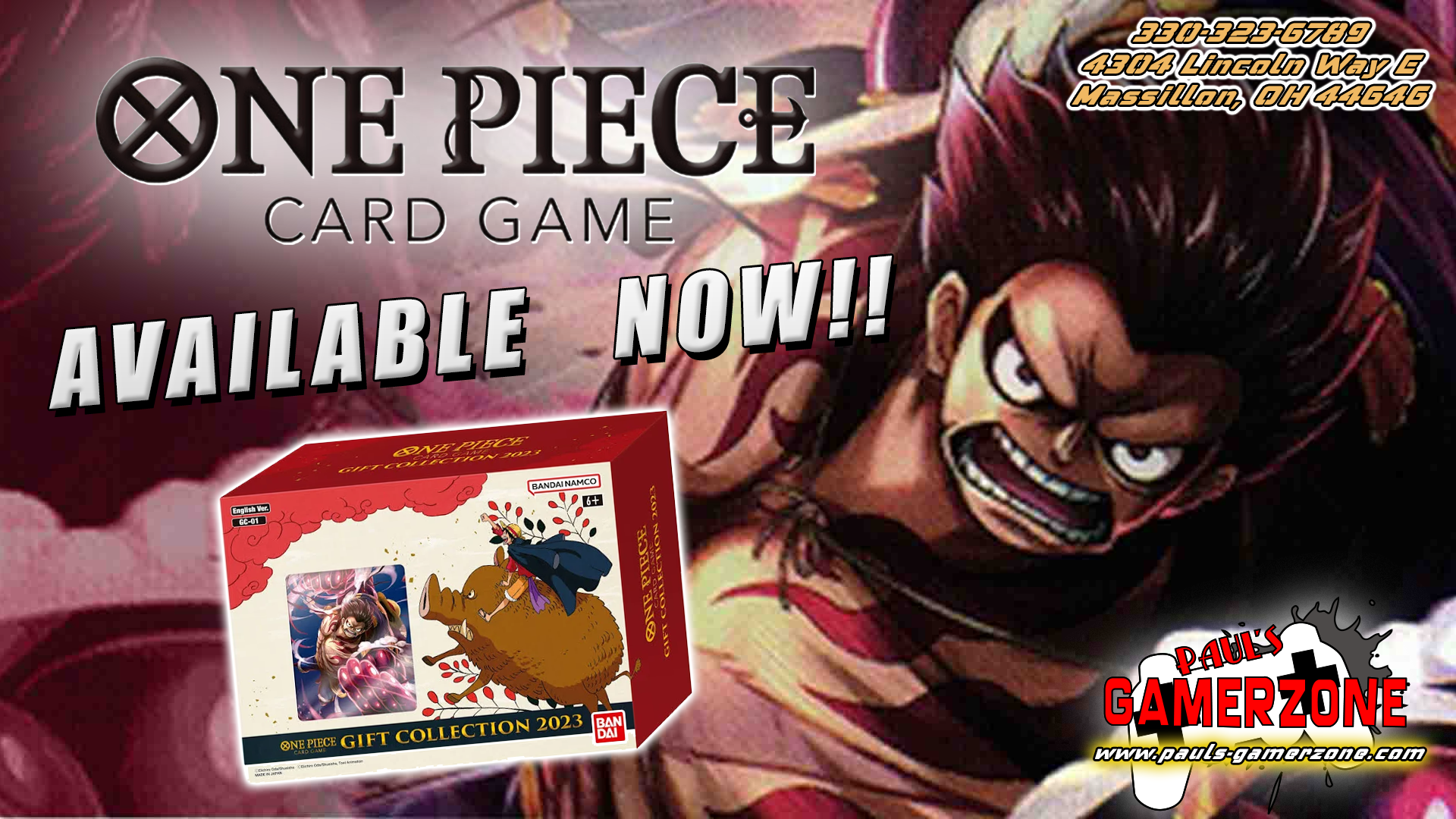 One Piece Gift Collection! Paul's Gamerzone