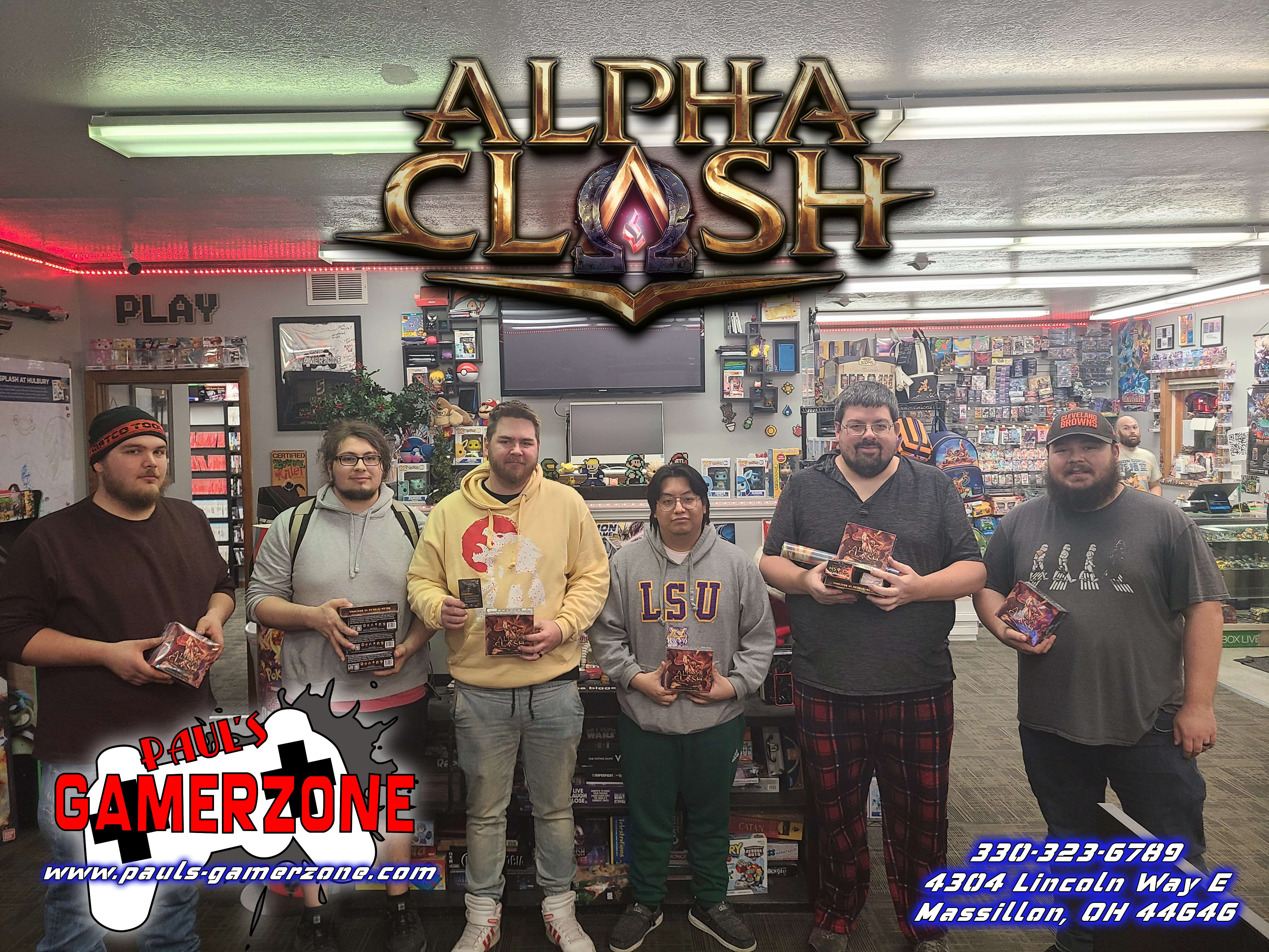 Alpha Clash Winners!