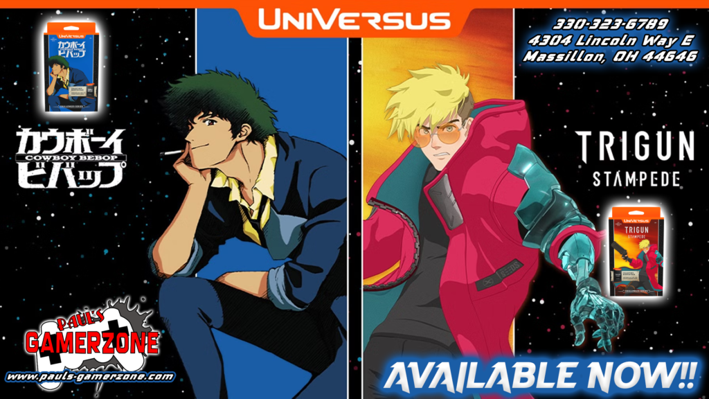 Cowboy Bebop & Trigun Stampede!