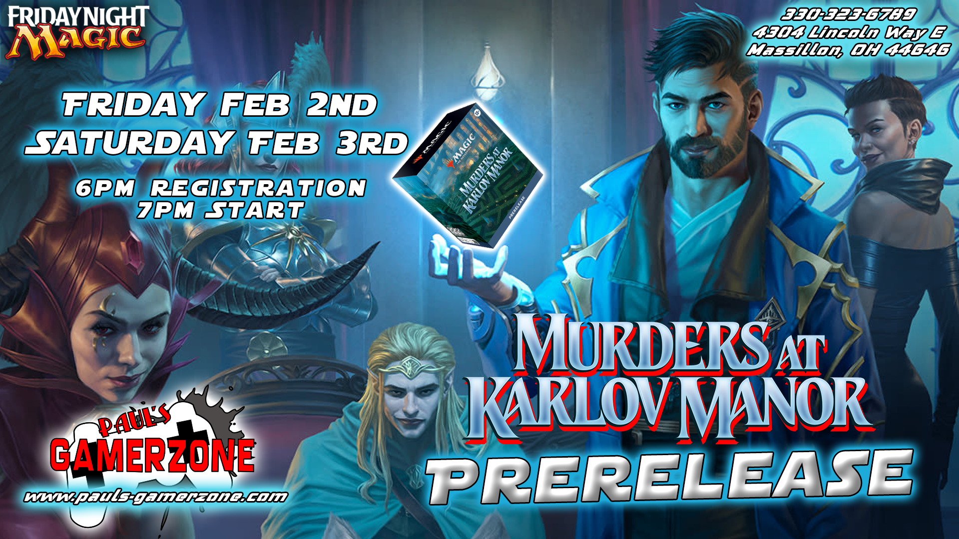 Murders at Karlov Manor!