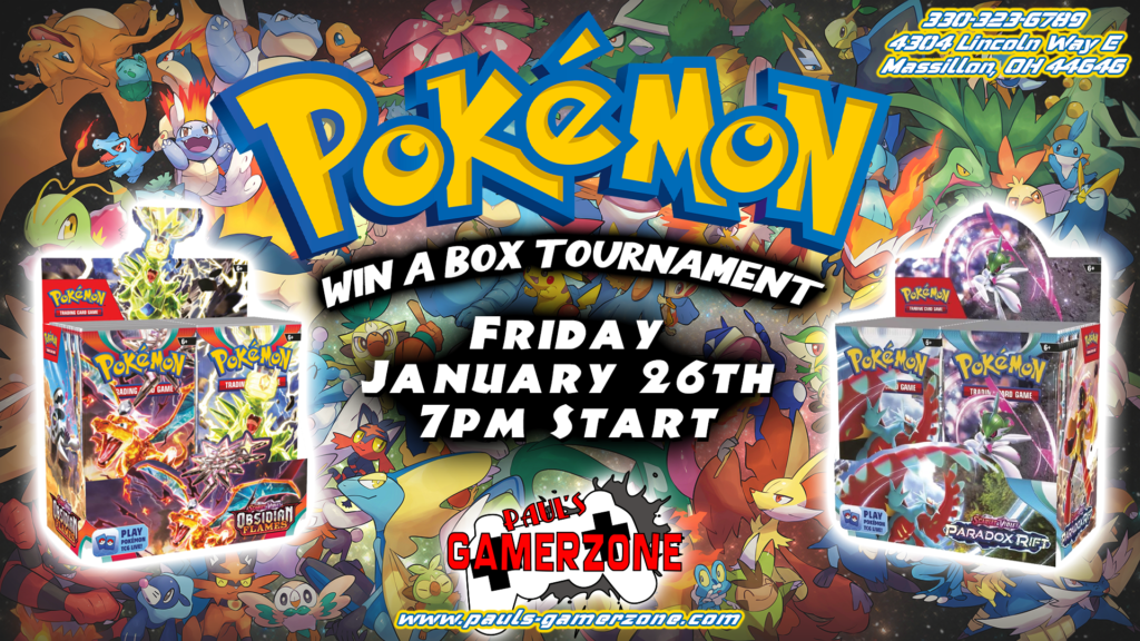 Win a Pokemon Booster Box!