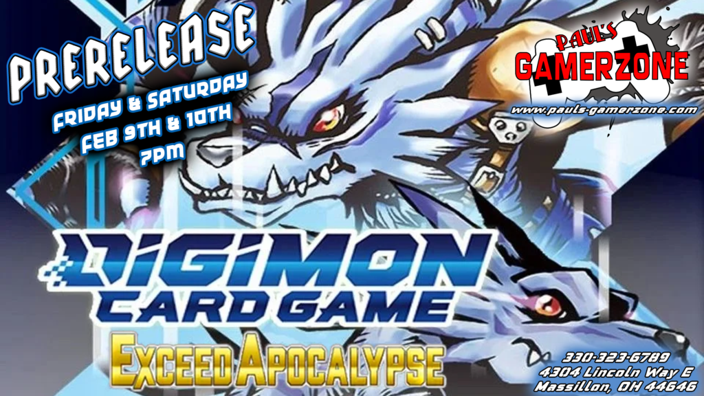 Exceed Apocalypse Prerelease!