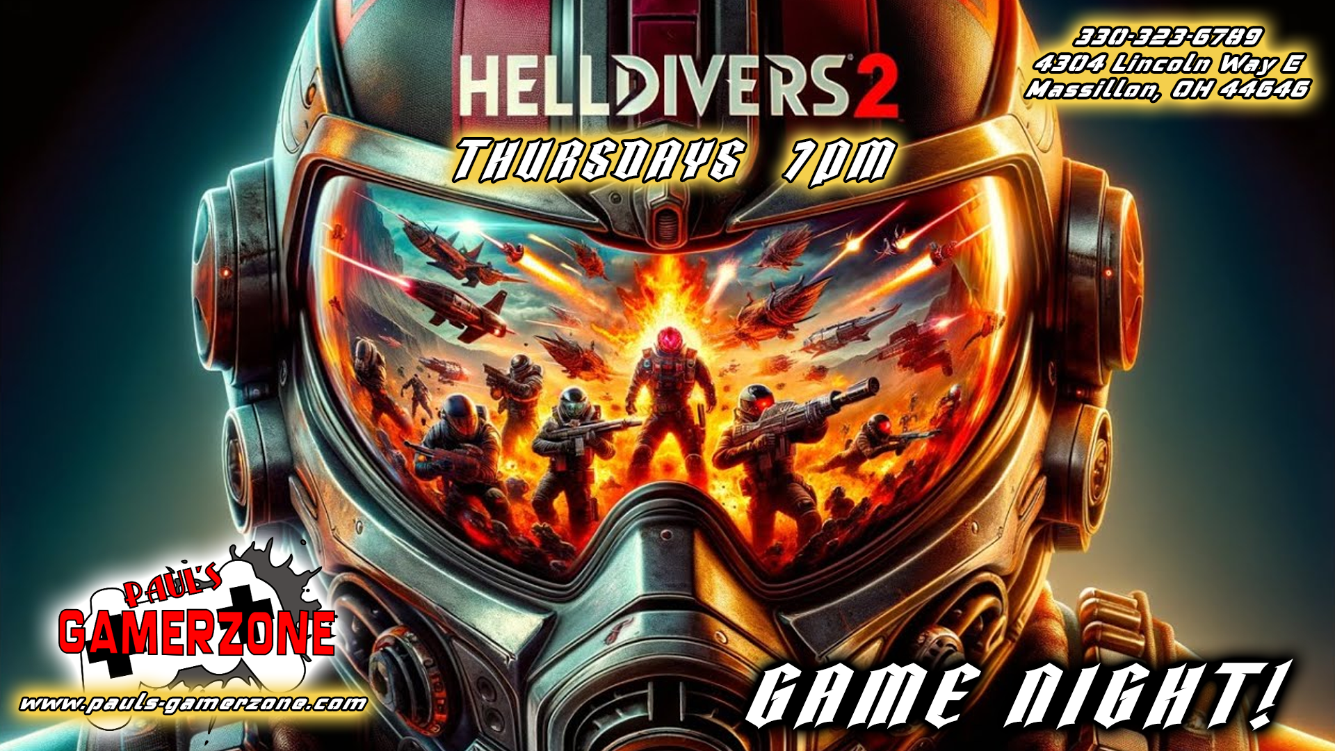 Helldivers 2 Game Night!