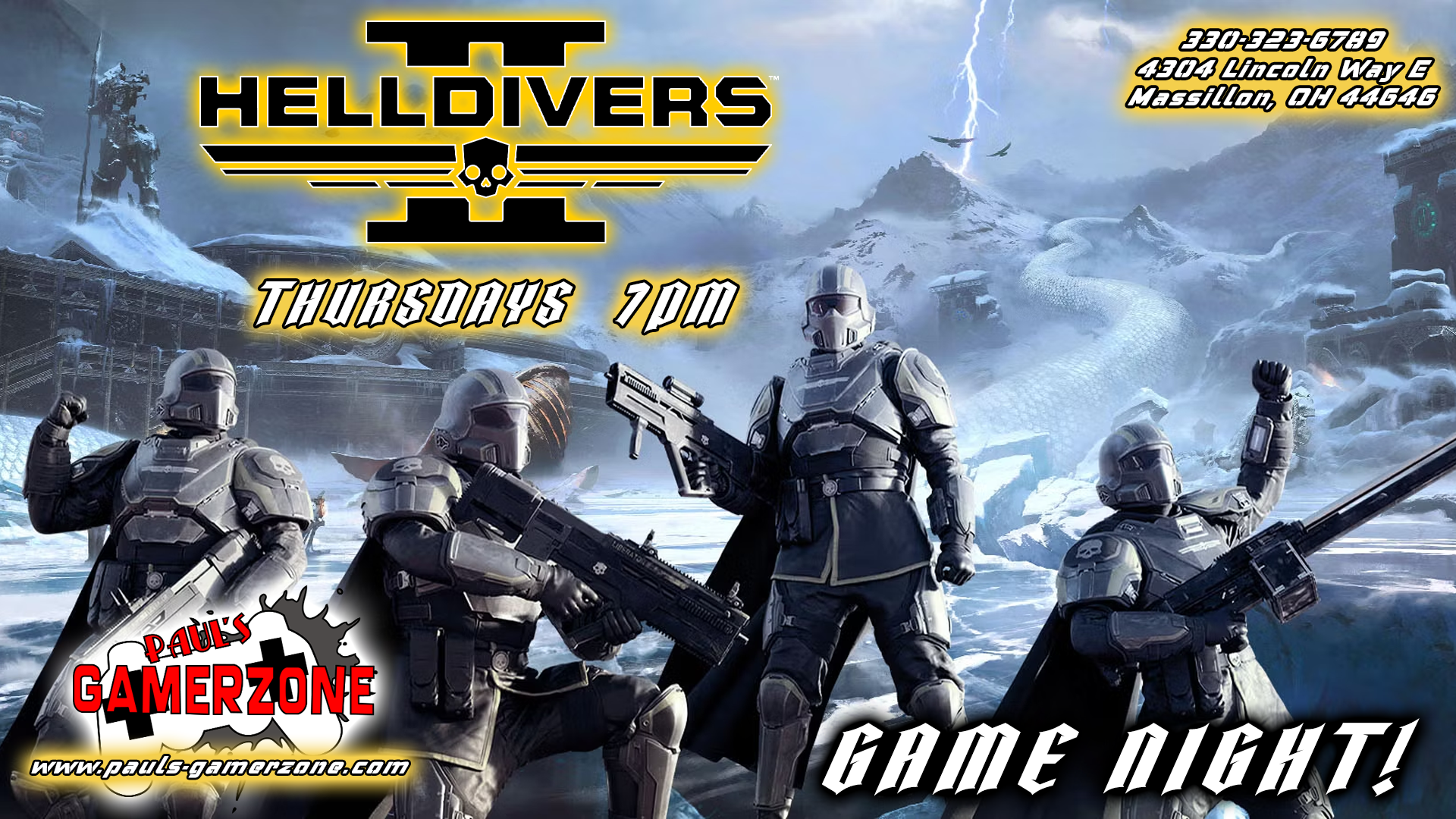 Helldivers 2 Game Night!