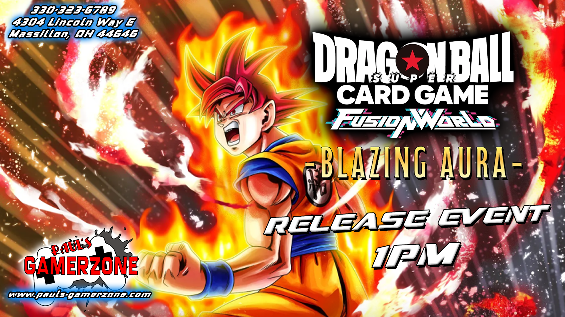 Dragonball Blazing Aura!