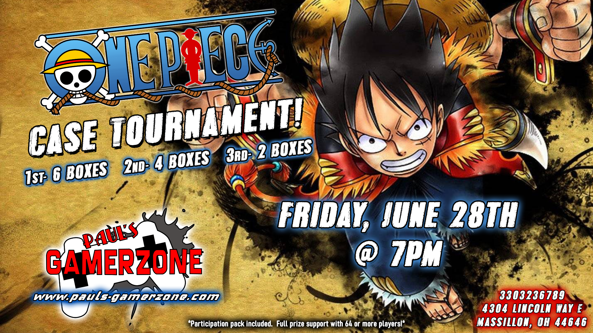 One Piece Case Tournament!