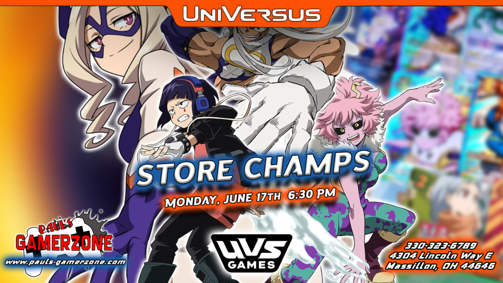 UniVersus Store Championship!