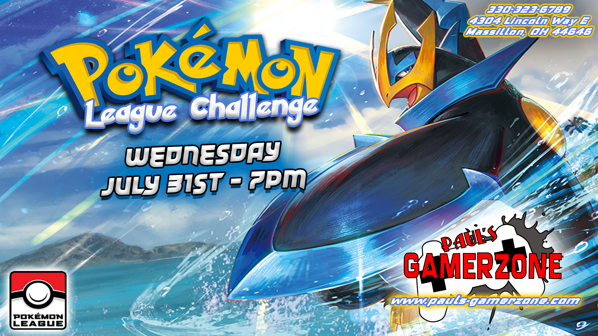 Pokémon League Challenge!