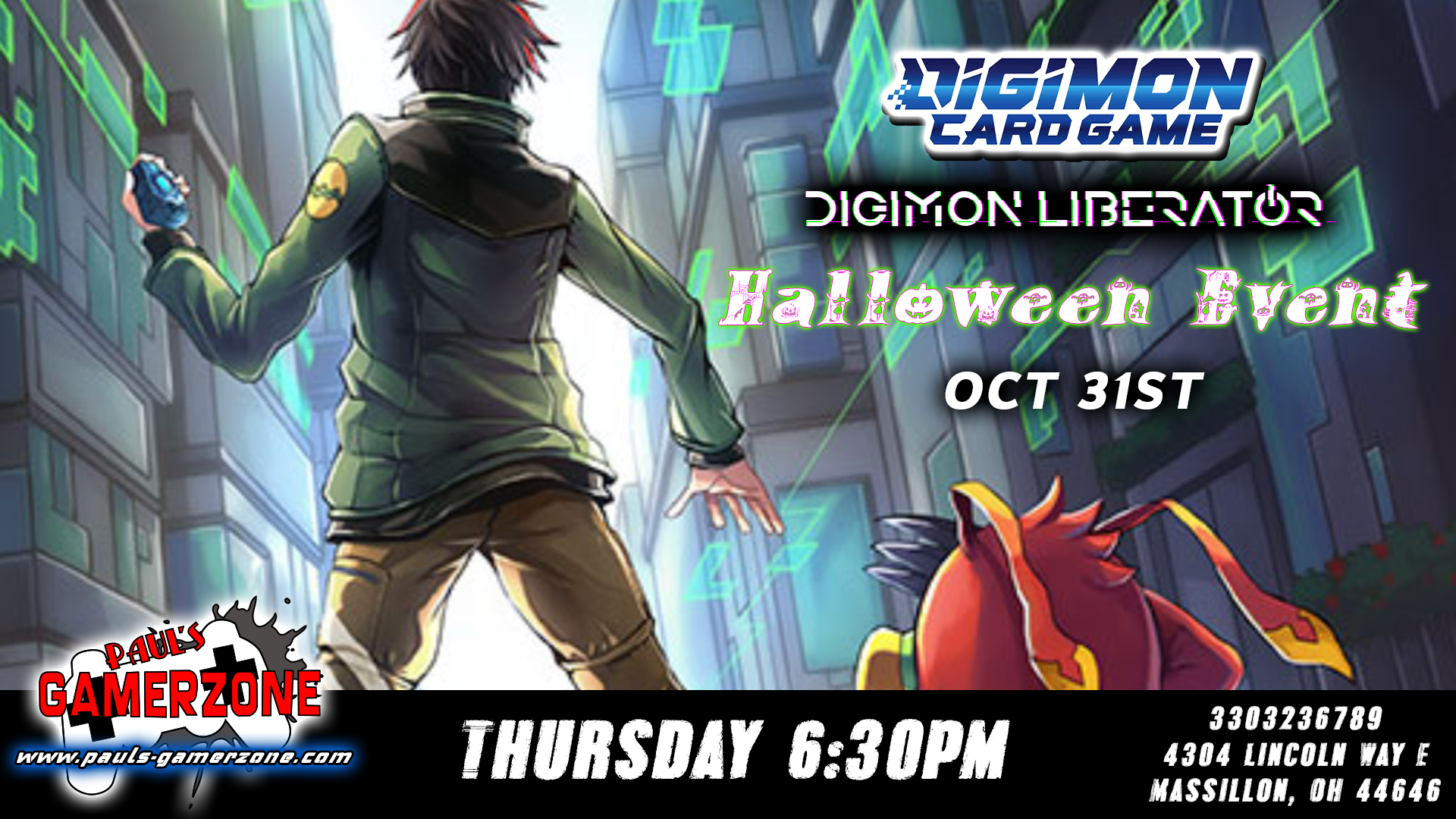 Digimon Liberators Halloween Event!