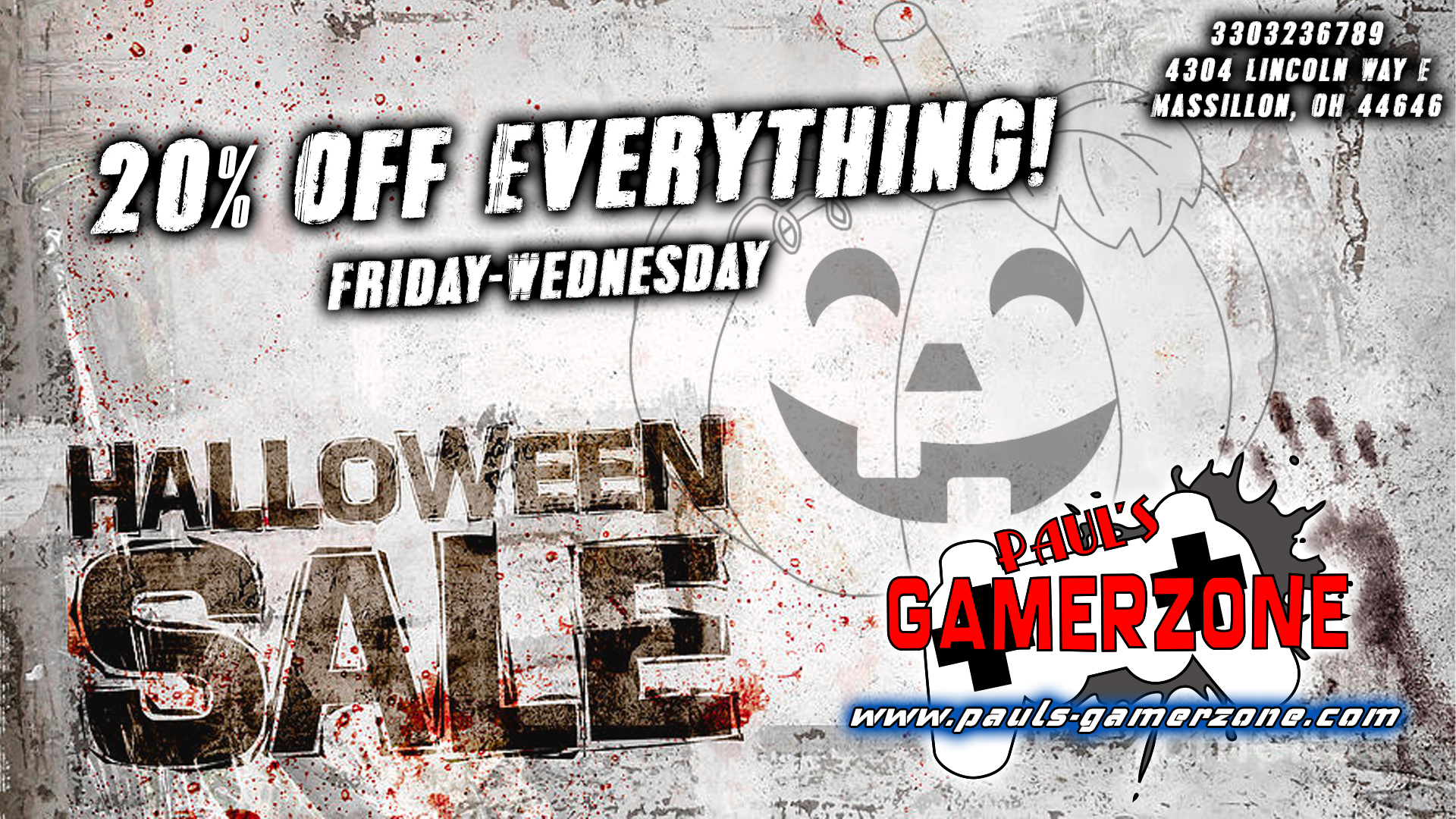 Halloween Sale!