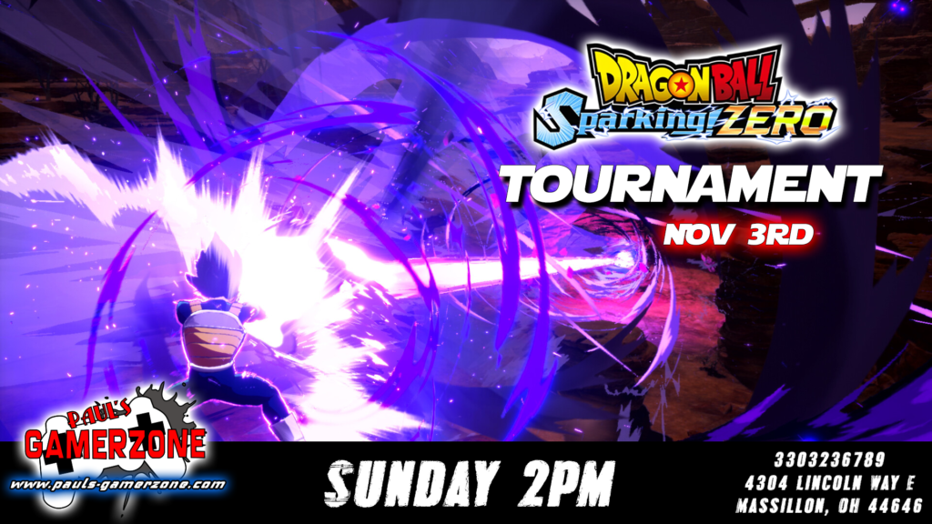 Dragonball Sparking Zero Tournament!