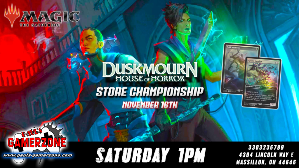 Duskmourn Store Championship!