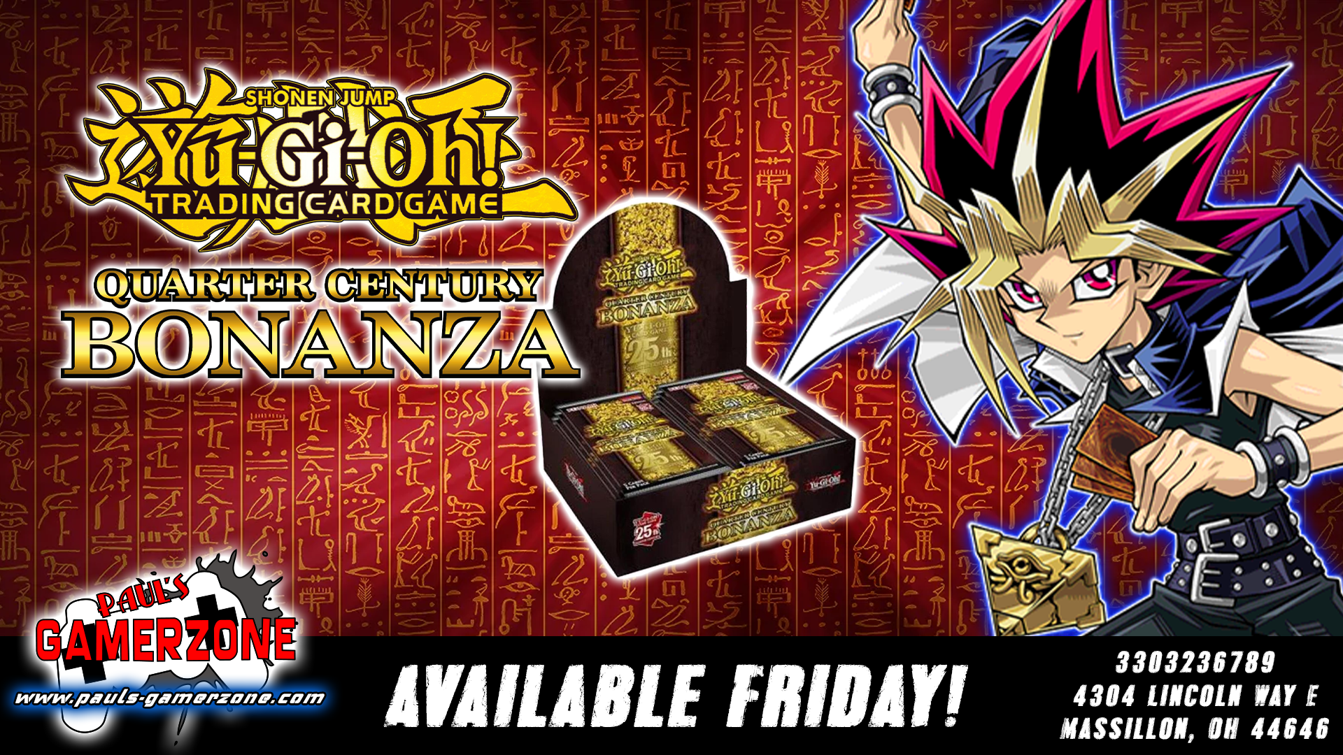 Yugioh Quarter Century Bonanza!