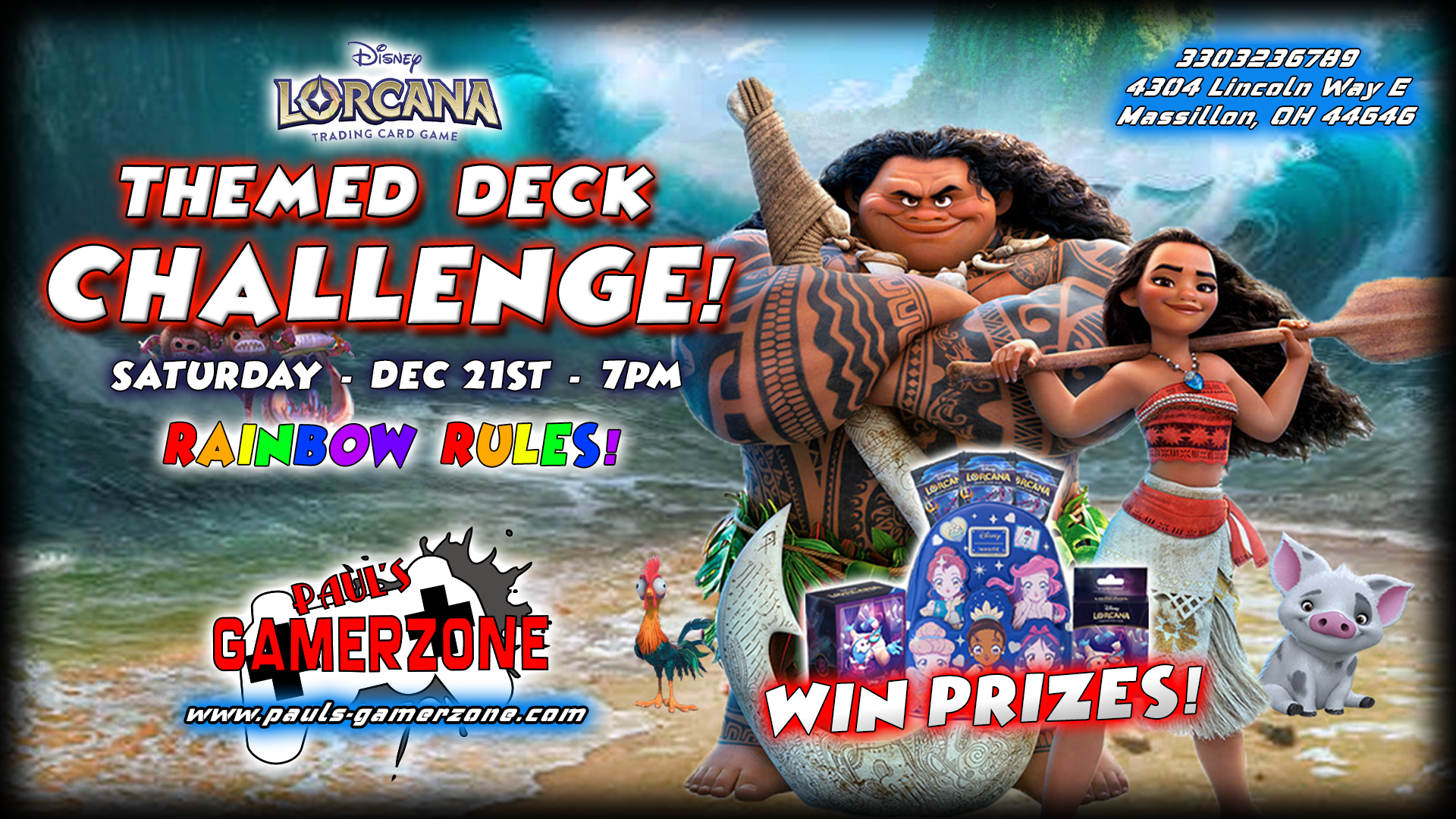 Lorcana Themed Deck Challenge!